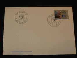 UIT Ergänzungswert 1988 FDC Nr. 14