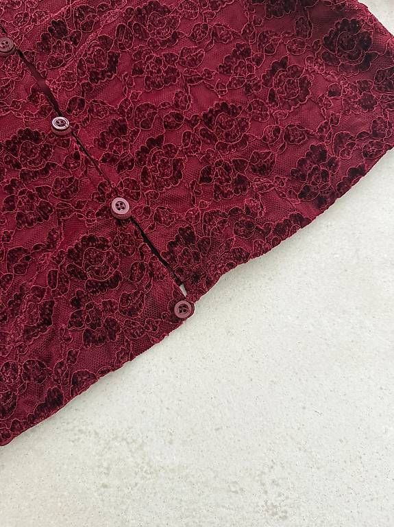 Giacche: Bordeaux Cardigan NEU Gr. XS – Usato da Merlischachen venduto da GlamGarb 3