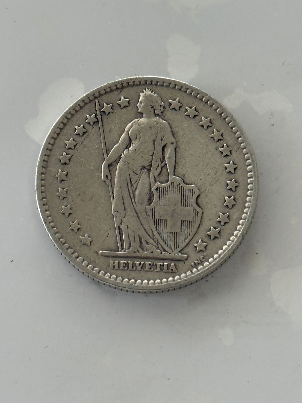 Tutti le monete: 2 Franken 1913  Rar – Usato da Wallisellen venduto da SWISS_SILVER1