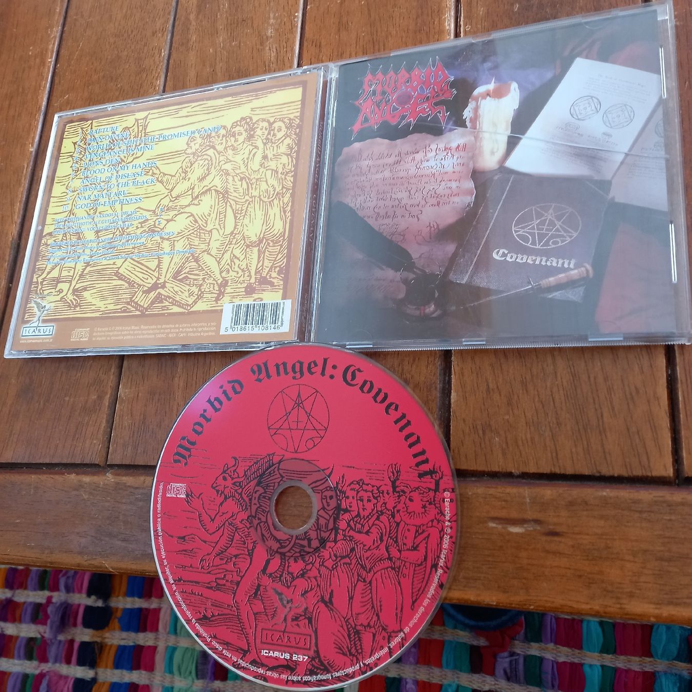 CDs: morbid angel- covenant  – Gebraucht aus St-Cergue von VeganWarrior