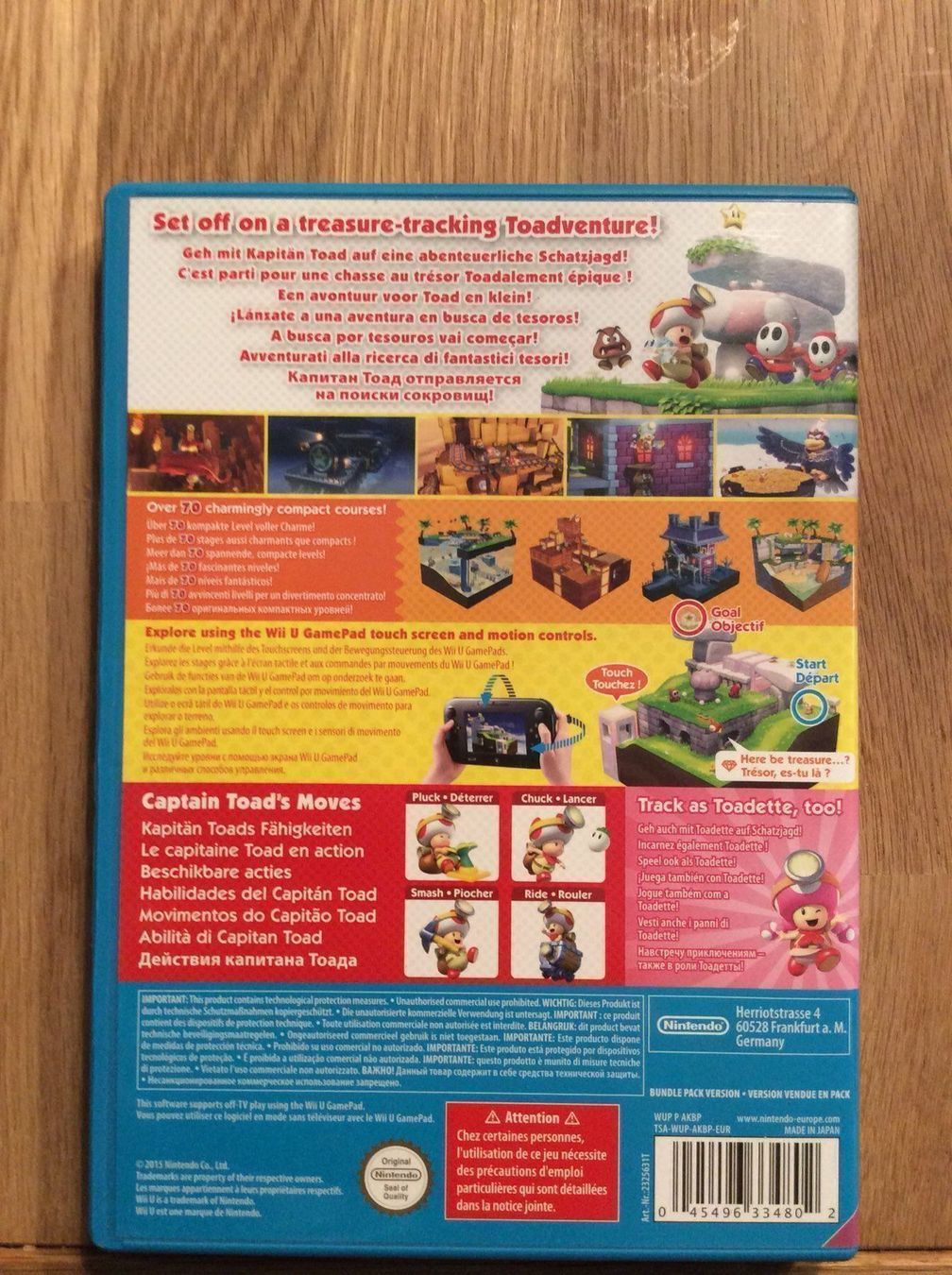 Nintendo Spiele: Captain Toad Treasure Tracker für Wii U – Gebraucht aus Kestenholz von Inna09 1
