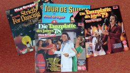 4 Langspielplatten Max Greger
