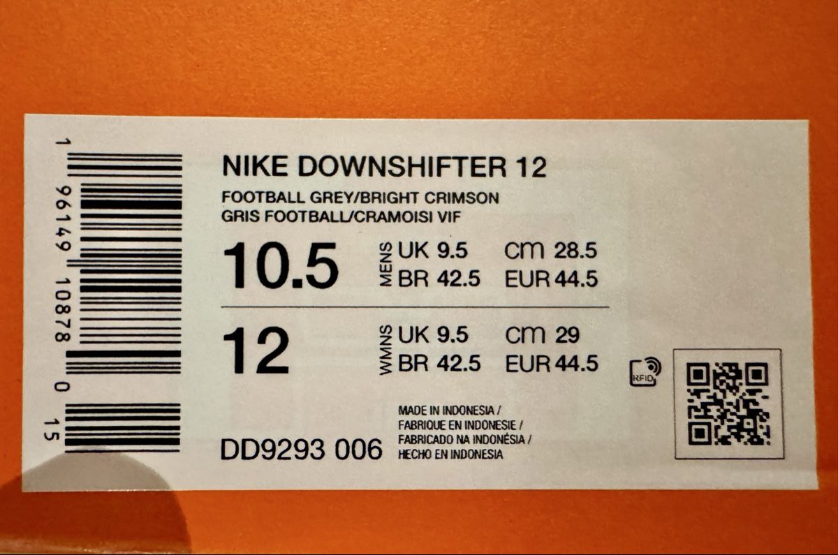 Nike Scarpe da uomo: Nike Downshifter 12 taille 44.5 – Nuovo e nell'imballaggio originale da Remaufens venduto da shinoda 3