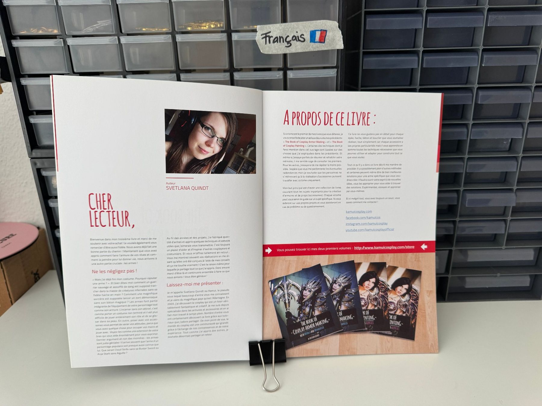 Libri: Kamui Cosplay Tutorial Book: Prop Making Worbla [FR] – Usato da Rheinfelden venduto da Eldritchwitch 1