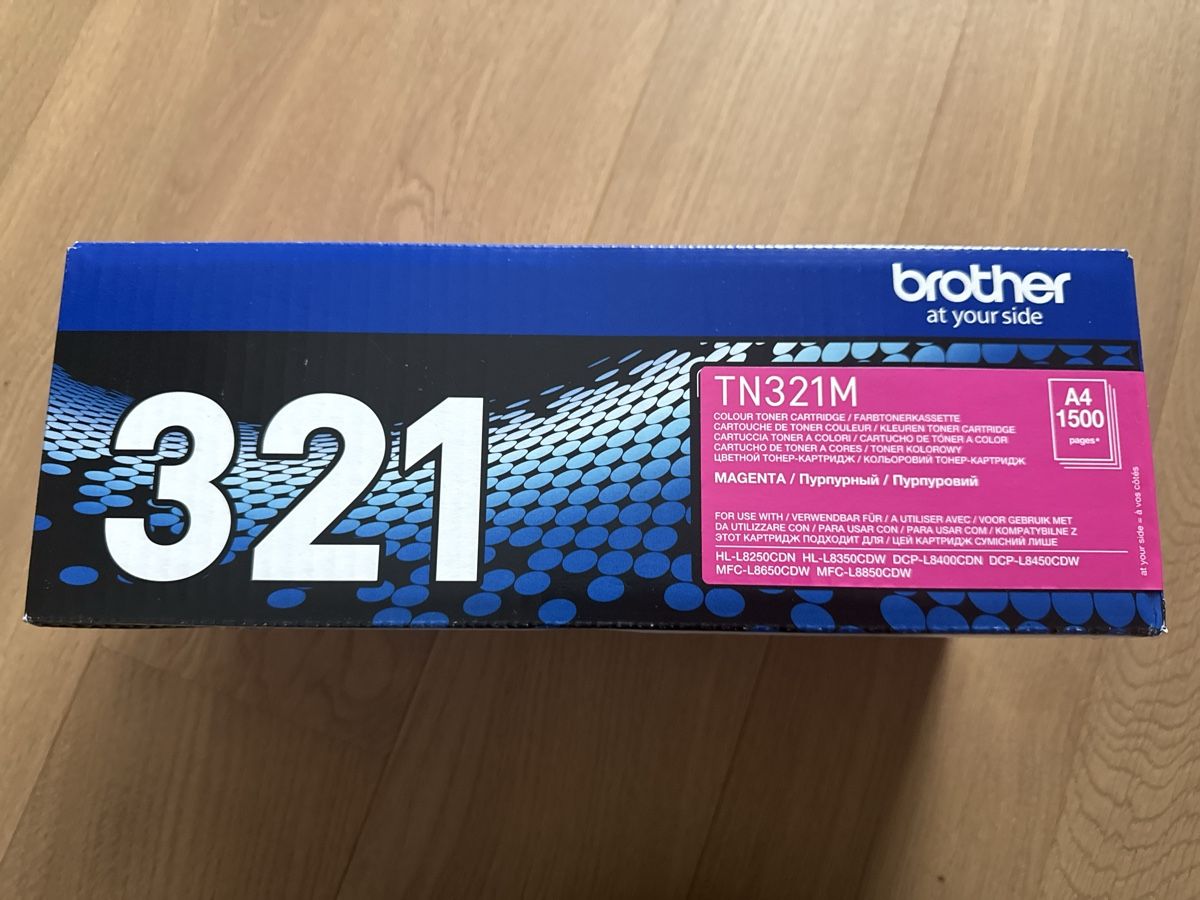 Brother Cartucce per stampanti & toner: Brother TN321M Magenta Toner – Usato da arbon venduto da dakin