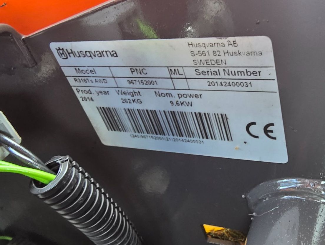 Husqvarna Tagliaerba: Husqvarna R 316tsx 4x4 – Usato da Rain venduto da Fafan069 8