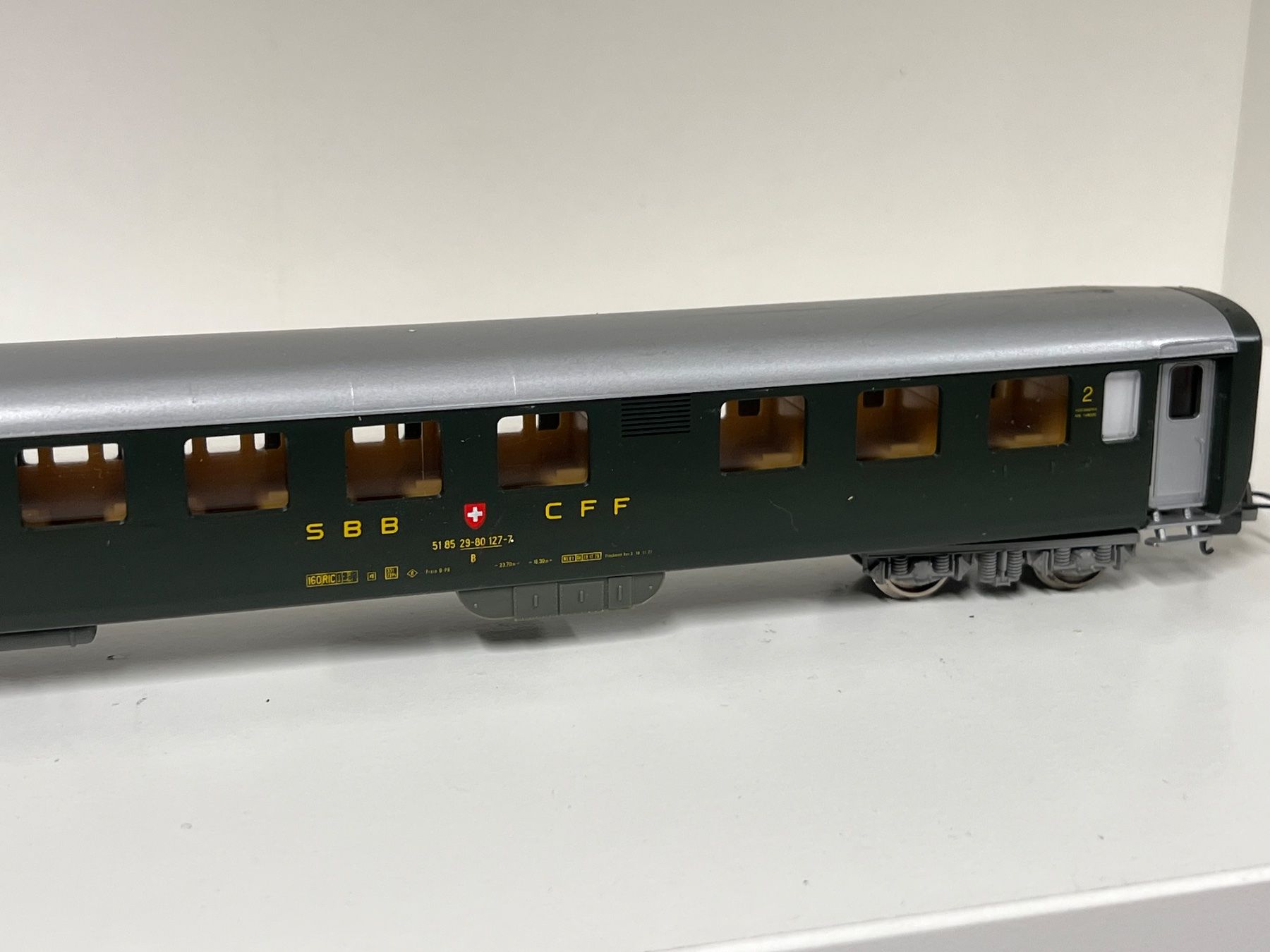 Lima Modelleisenbahnen: Lima SBB  2.Kl.  H0 DC – Gebraucht aus Neuenhof von ludovicco 1