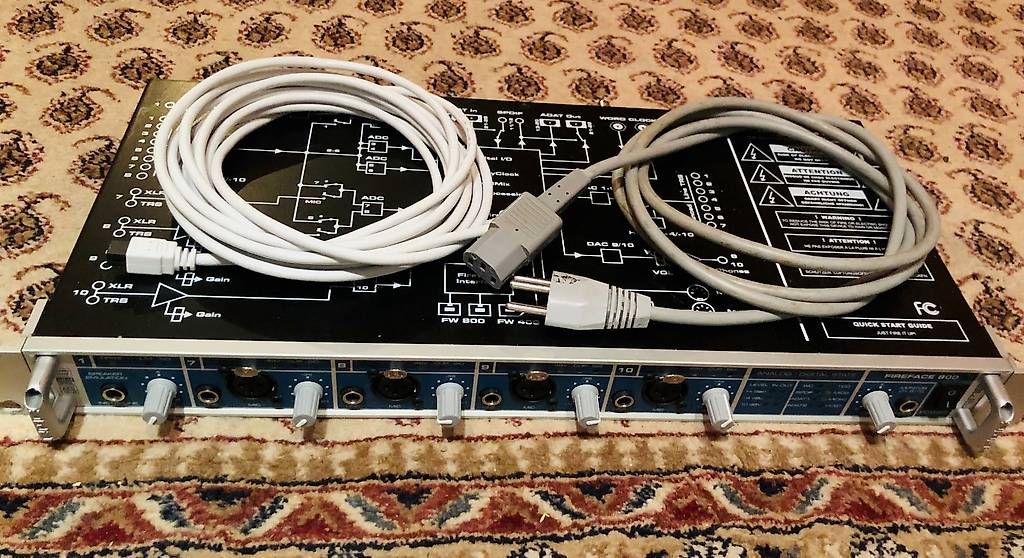 RME Studioequipment: RME Fireface 800 mit OVP – Gebraucht aus Erschwil von Nickbelane 2