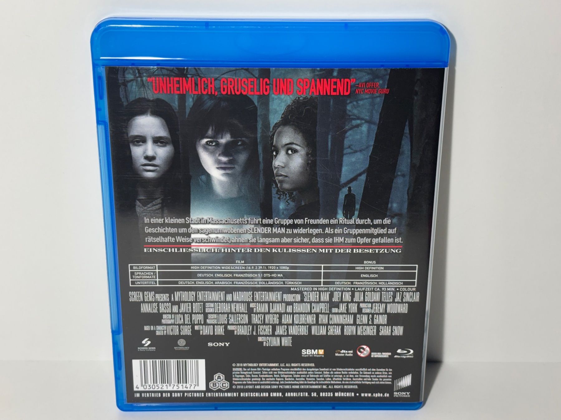 Tous les DVDs: Slender Man Blu Ray – D'occasion à Wilderswil par Sstriker 1