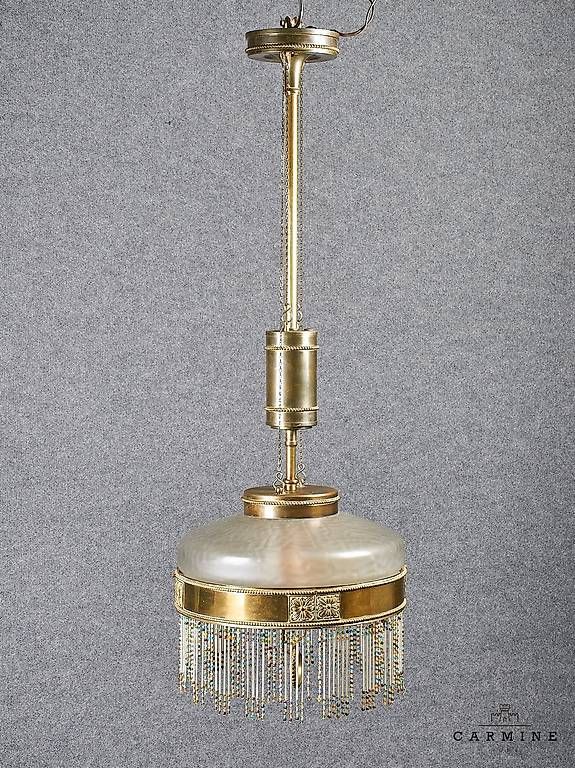 Lampade: Hängezuglampe, Bern um 1900 – Usato da Ostermundigen venduto da CarmineHome