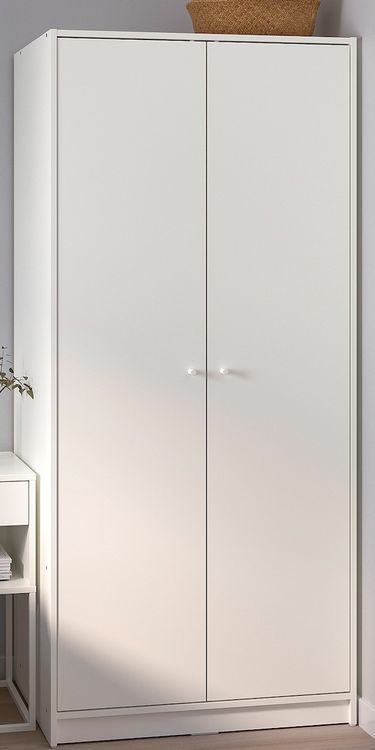 KLEPPSTAD Armoire 2 Portes - Blanc 79x176 Cm | Kaufen Auf Ricardo