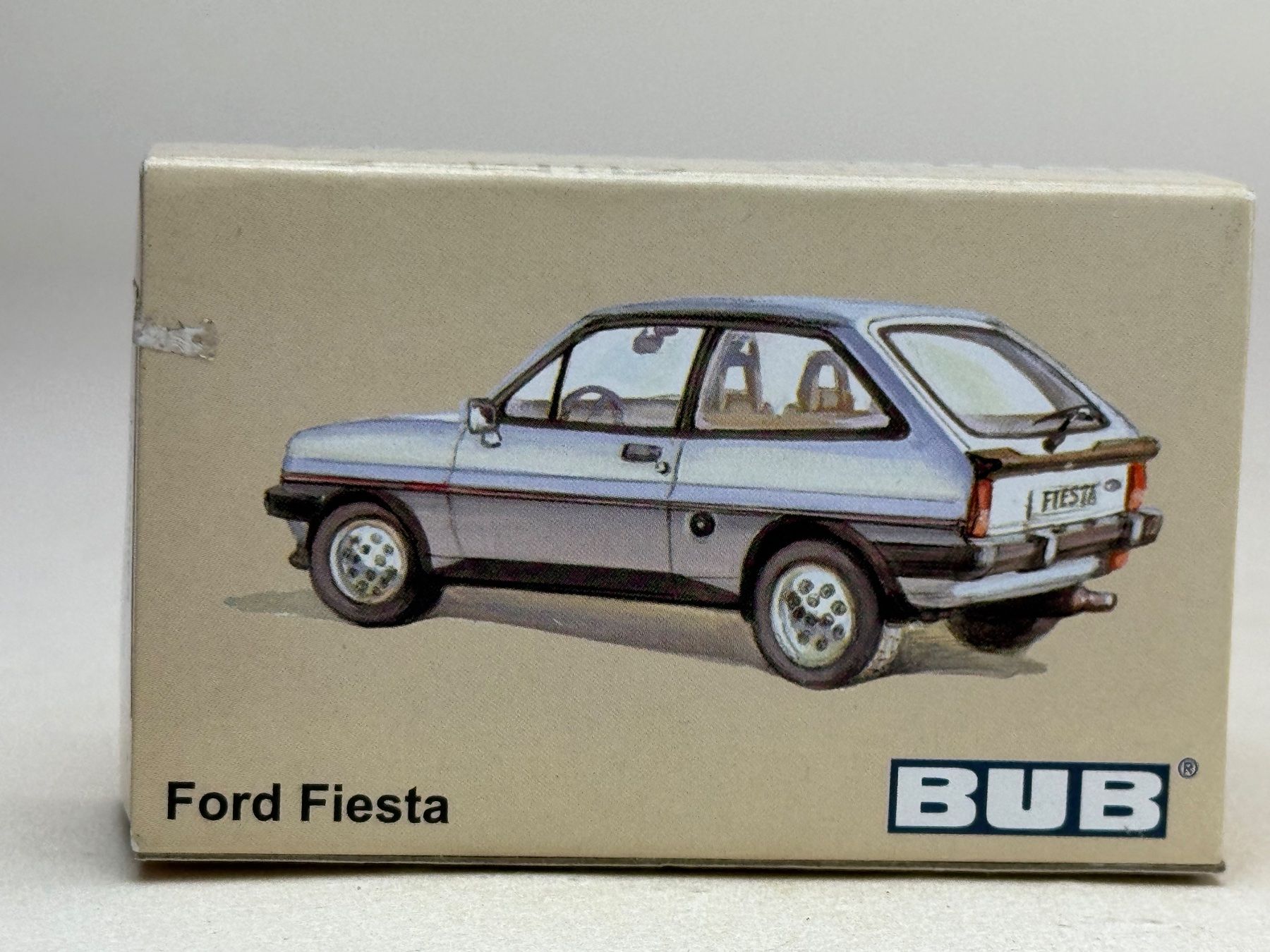 Ford Modellautos: EB-BUB Ford Fiesta silbern – Gebraucht aus Elm von Wikmtz 1