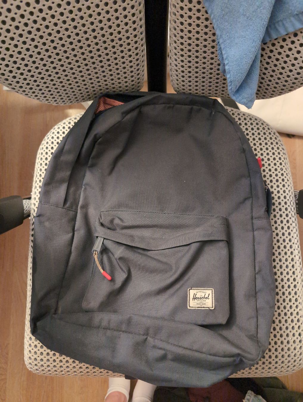 Herschel Rucksäcke: Rucksack Herschel blau – Gebraucht aus Zürich von Pinguin812