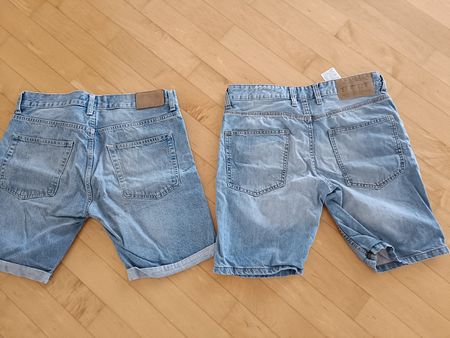 2 x Jeans -Kurze Hosen