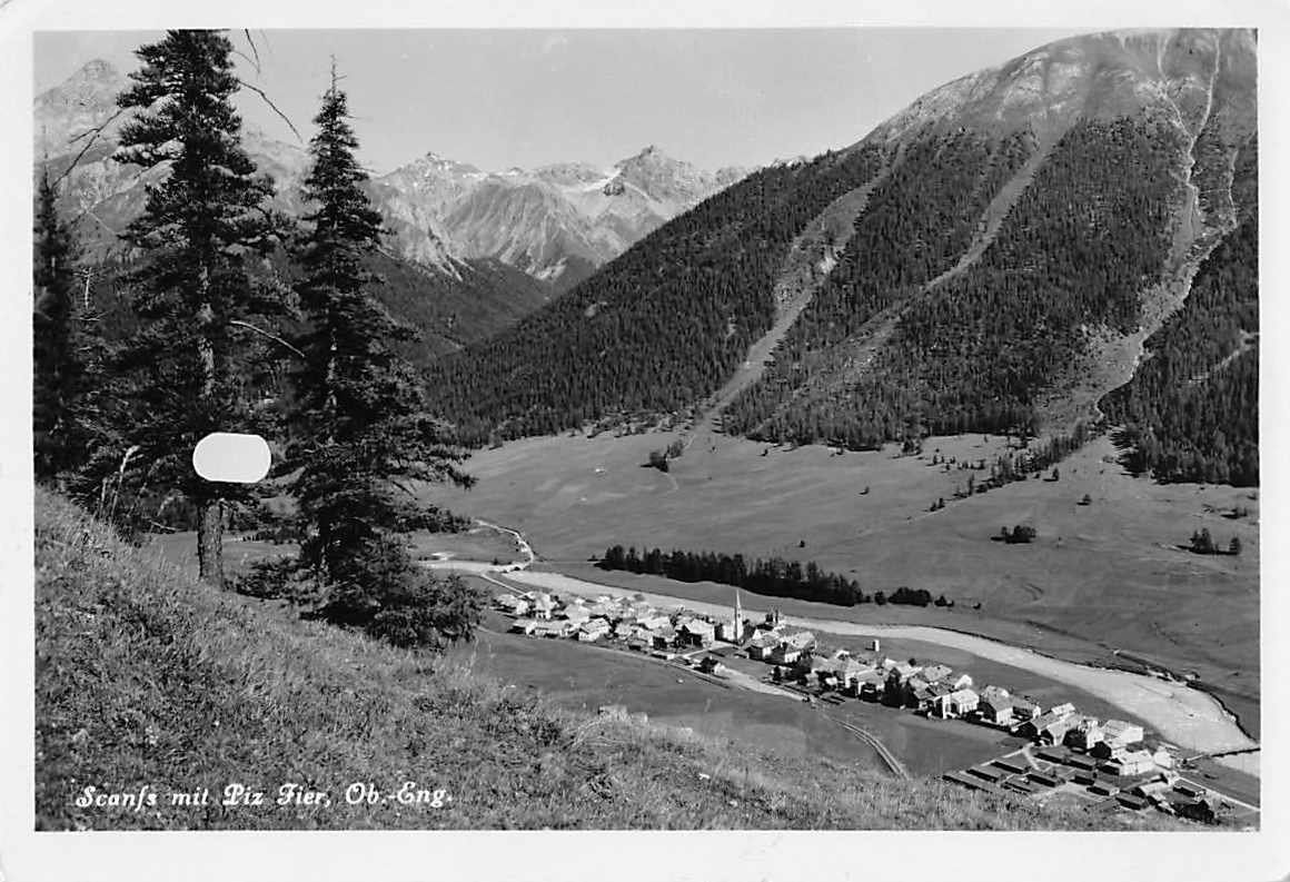 Cartes postales: GRUSS aus SCANFS, historische Ansichtskarte 1947 – D'occasion à Lufingen par philatelieshop