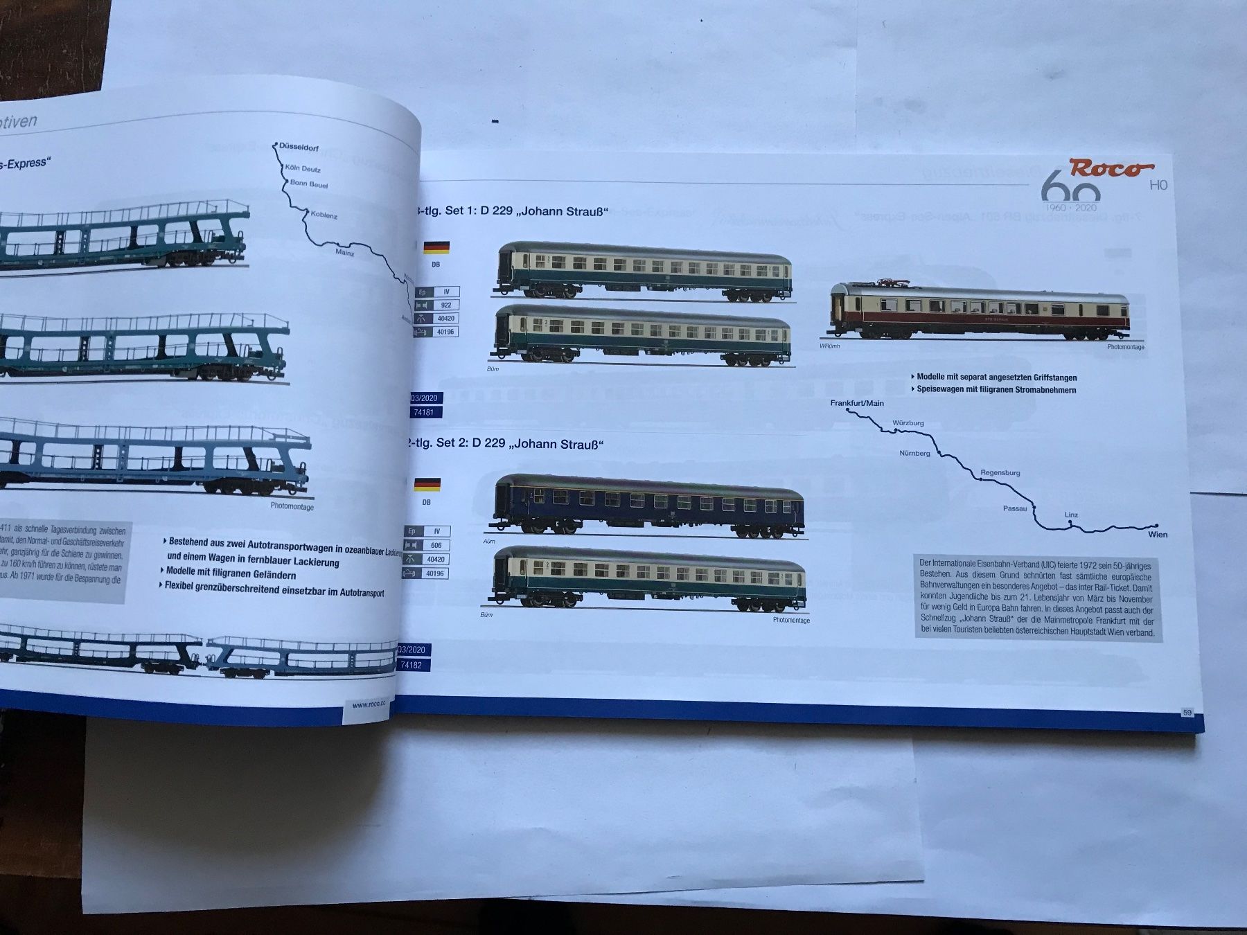 Roco Modelleisenbahnen: roco katalog neuheiten 2020 – Gebraucht aus liestal von makai05 3