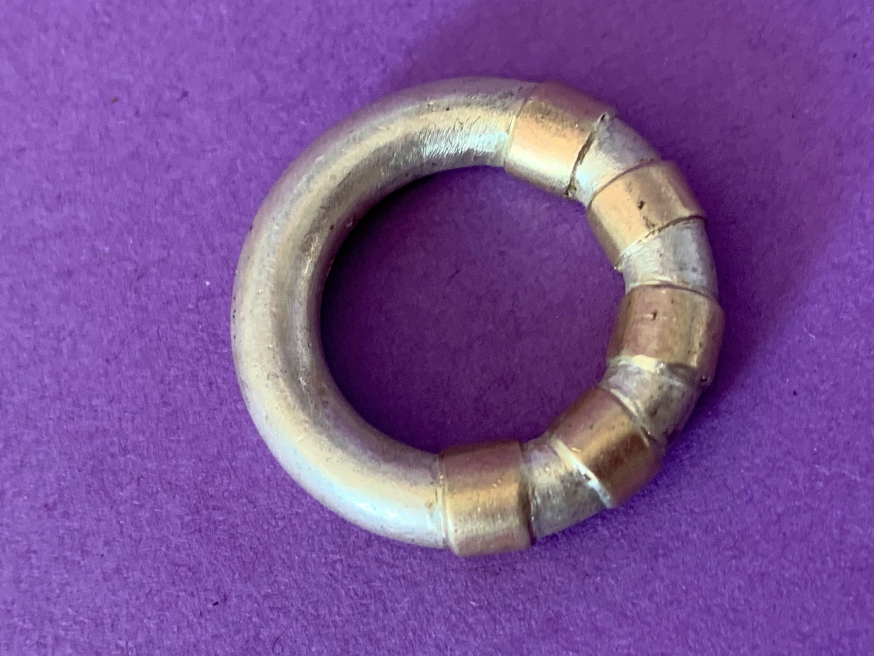 Bagues: Silberring goldiger Schwimmring  (49) – D'occasion à Laufen par belleskulptur 7