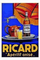 Blechschild-RICARD-APERITIF ANISE