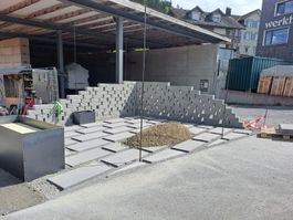 Gartenplatten, Gehwegplatten