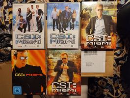 CSI: Miami Staffeln 1, 4, 6 auf DVD - Guter Zustand
