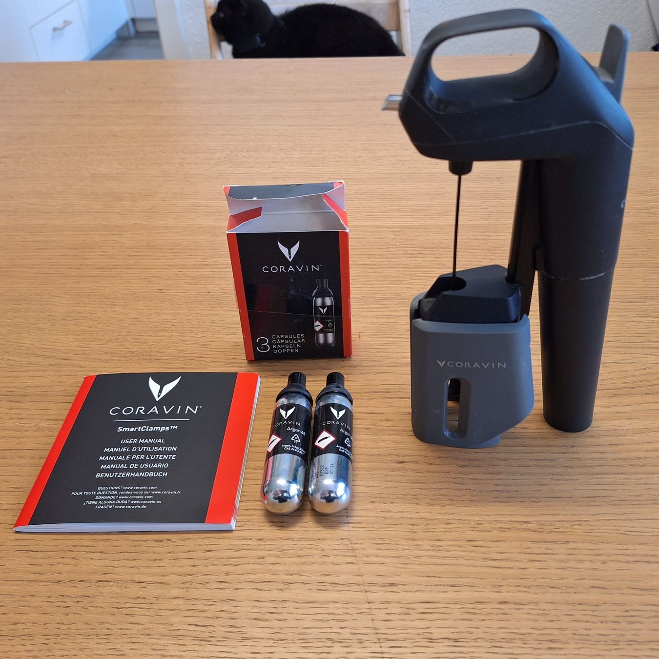 Coravin Apribottiglie & Tappi per chiusura: Coravin Wein by-the-Glass System – Usato da Orpund venduto da tosa_stu
