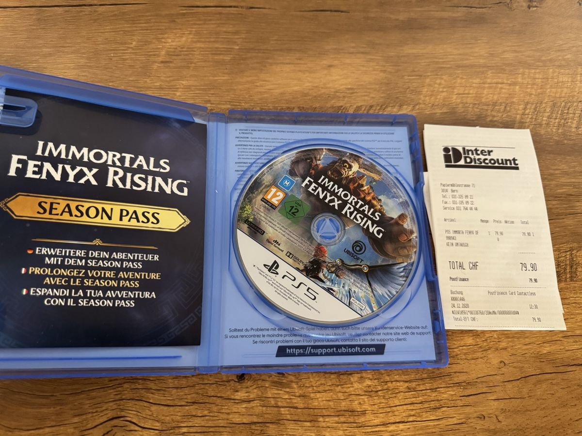 Sony Giochi: Jeu PS5 Immortals Fenyx Rising  – Usato da Brügg BE venduto da Goob 2