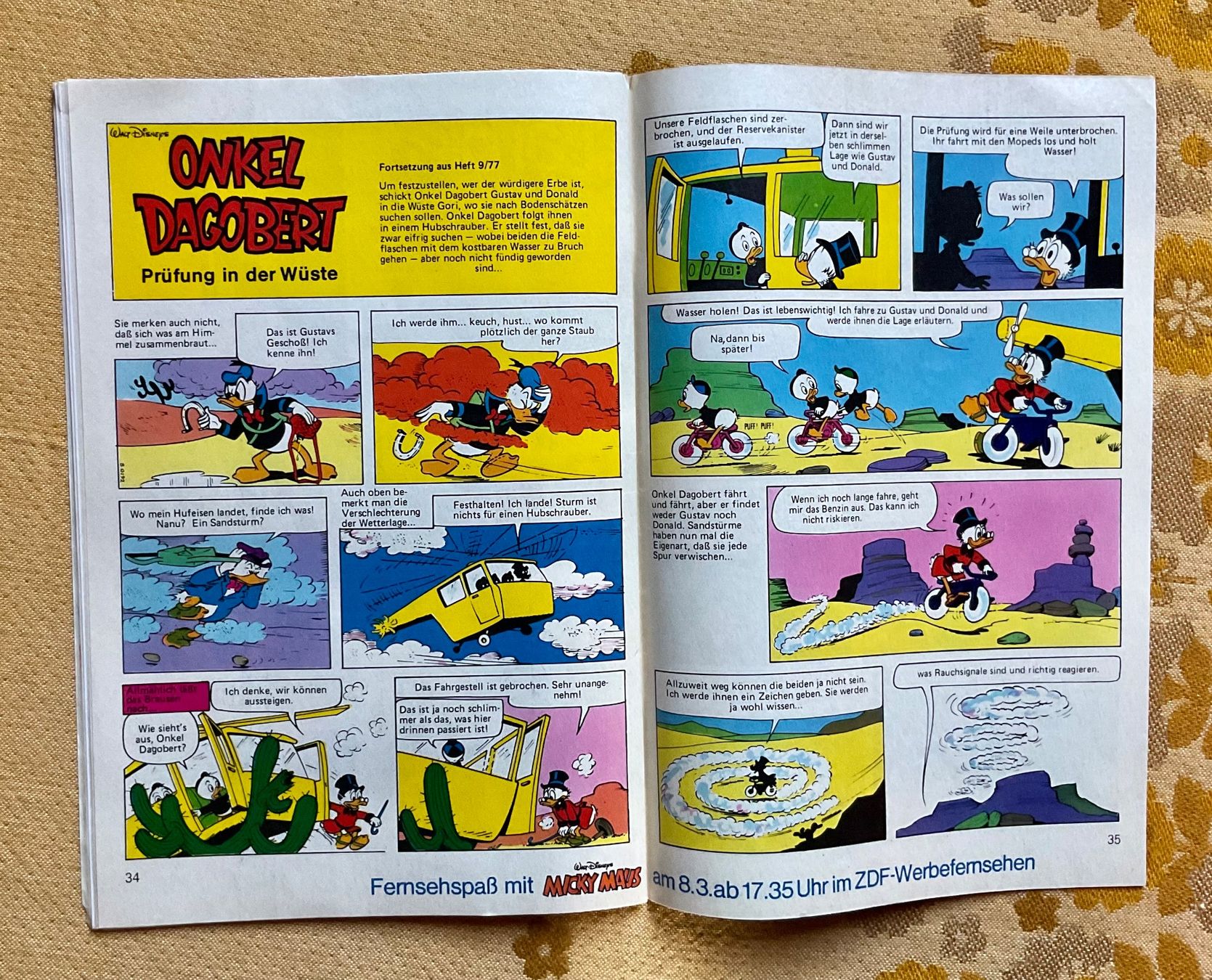 Fumetti: Micky Maus Heft Nr 10 von 1977 – Usato da Endingen venduto da nathan05 7