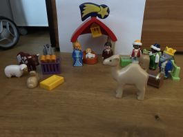 Playmobil 123 Adventskalender Set Krippe