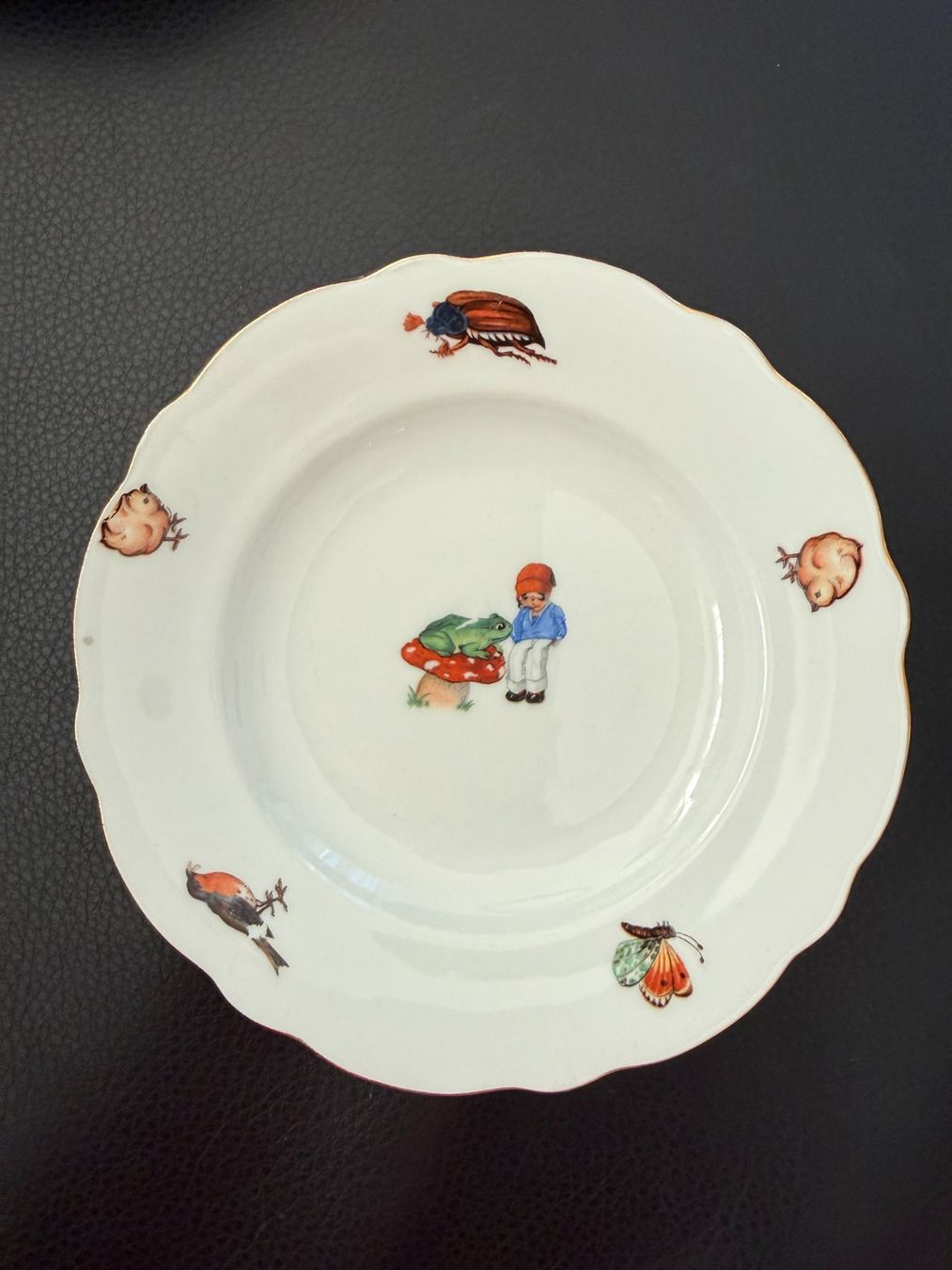 Piatti: antikes  Kindergeschirr  Suppenteller – Usato da Subingen venduto da ArtBead
