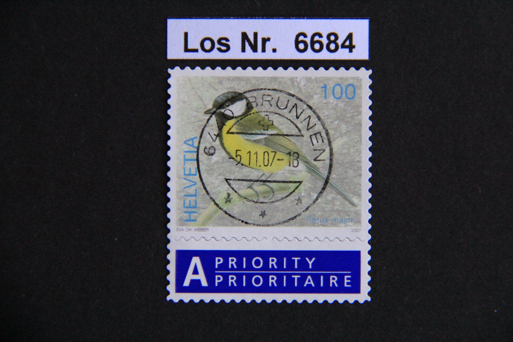Tutti i francobolli: CH 2007 sauberer Vollstempel                        Los 6684 – Usato da Volken venduto da jukon65