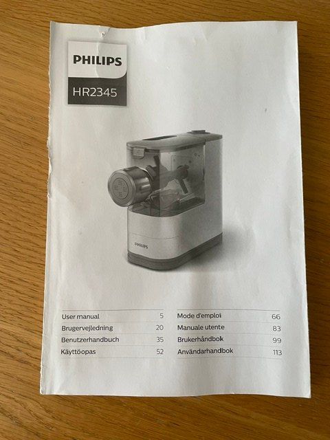 Philips Appareils de cuisine: Machine à pâtes – D'occasion à Saignelégier par COX07 5