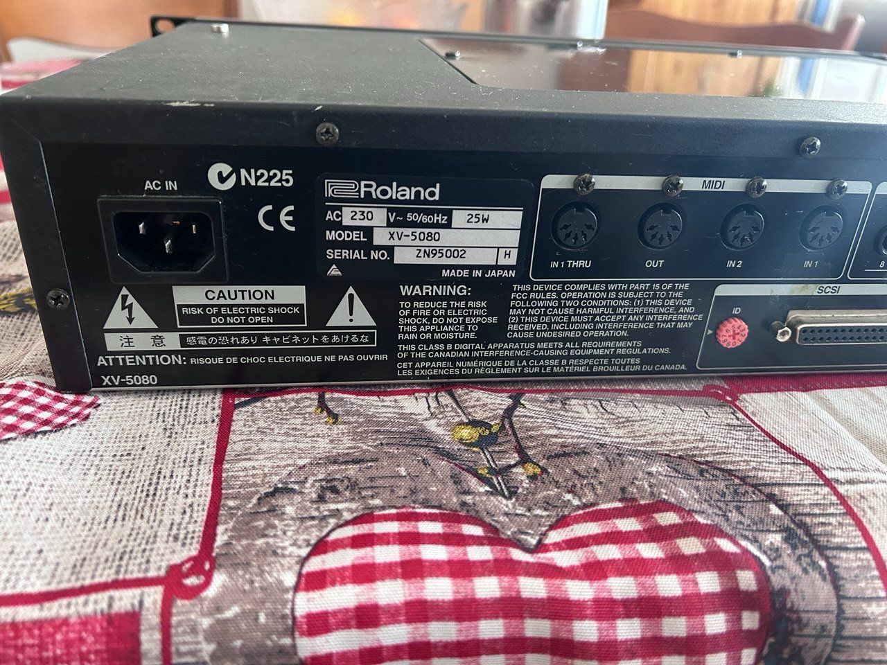 Roland Equalizzatori: Roland XV-5080 128 Voices – Usato da Giubiasco venduto da LorisVale 8