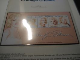 Nevis, Marylin Monroe, um 2000, 2 Blocks + 1 Bogen **