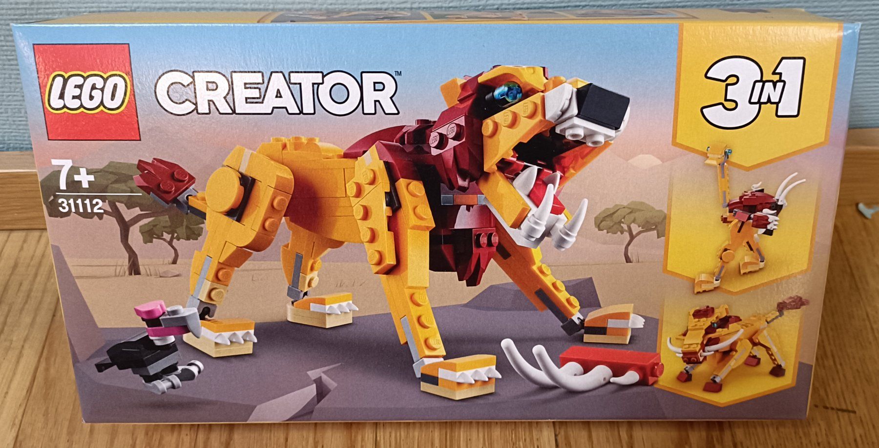Lego Kit di costruzioni: Lego 31112 Wilder Löwe – Nuovo e nell'imballaggio originale da Werthenstein venduto da Luzernerdeal