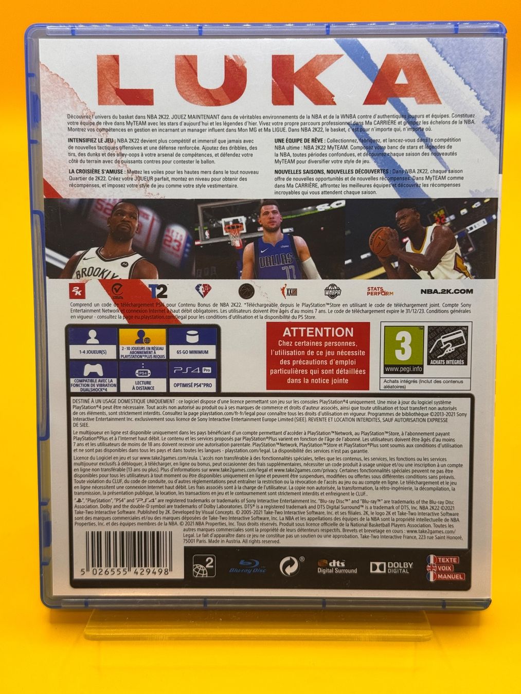 Sony Spiele: NBA 2K22 PS4 - Basketball Game – Gebraucht aus Oberwil b. Zug von silver2024 1