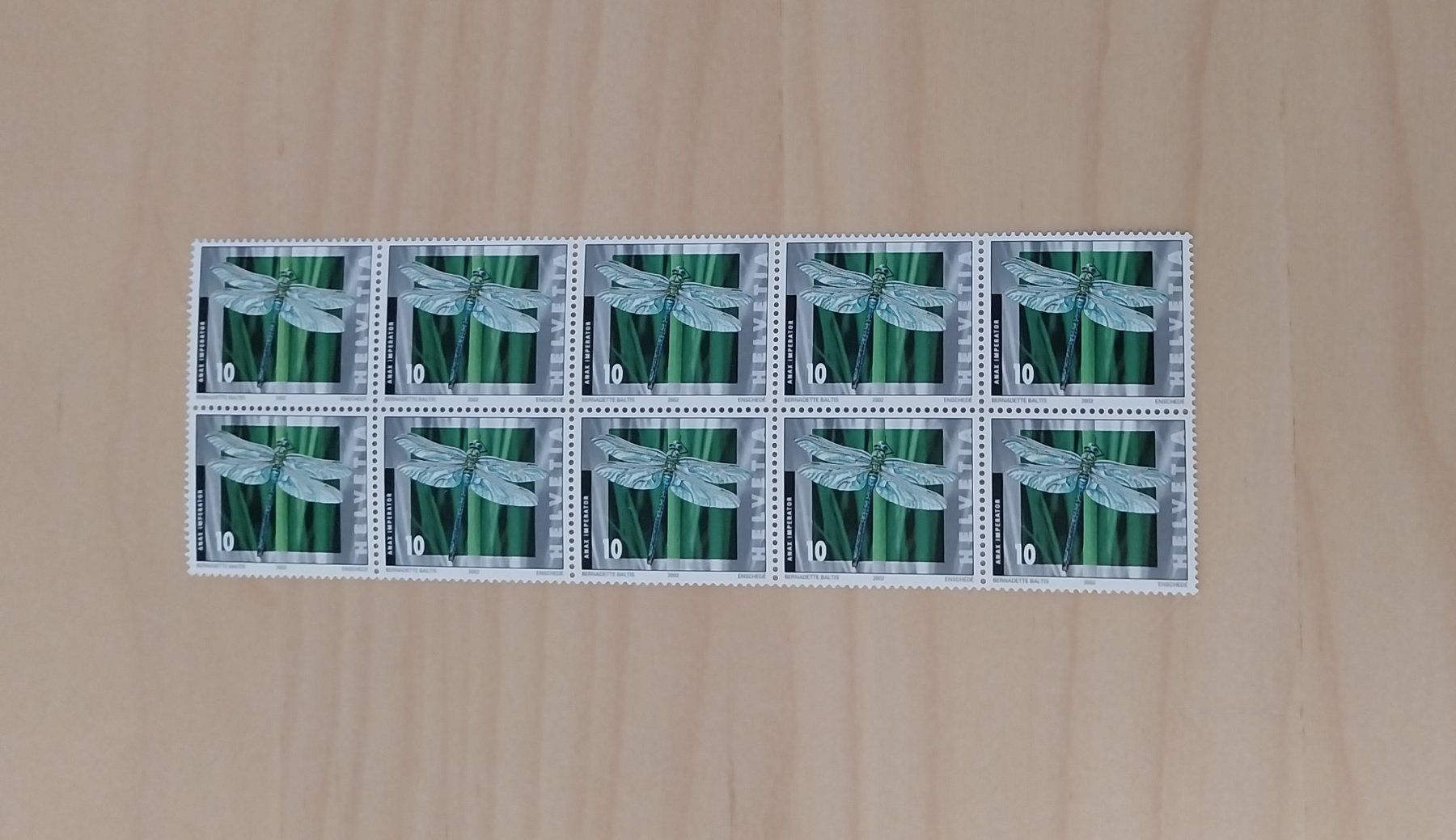 Alle Briefmarken: Bloc de 10 NON OBLITERES – Gebraucht aus Bussigny von jaqual