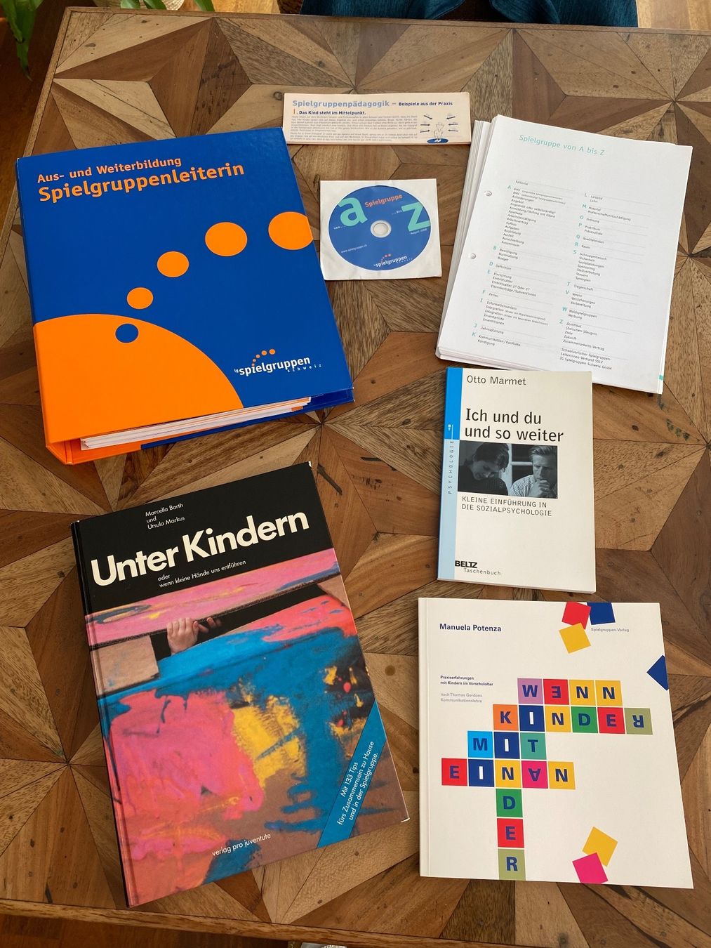 Bücher: Spielgruppenleiter-Ausbildungsset – Gebraucht aus Stadel b. Niederglatt von sandart