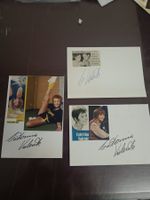 Caterina Valente - 3x Handsigniert 80er Jahre