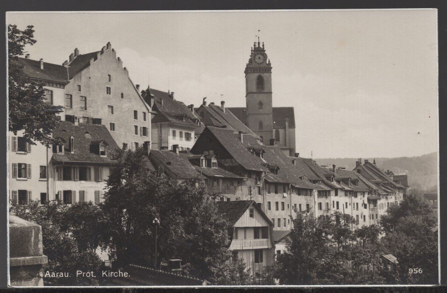 Cartes postales: Aarau   Prot. Kirche – D'occasion à Aarau par kufi44