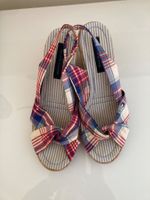 Tommy Hilfiger Keil-Sandalen, Gr. 38, Top Zustand!