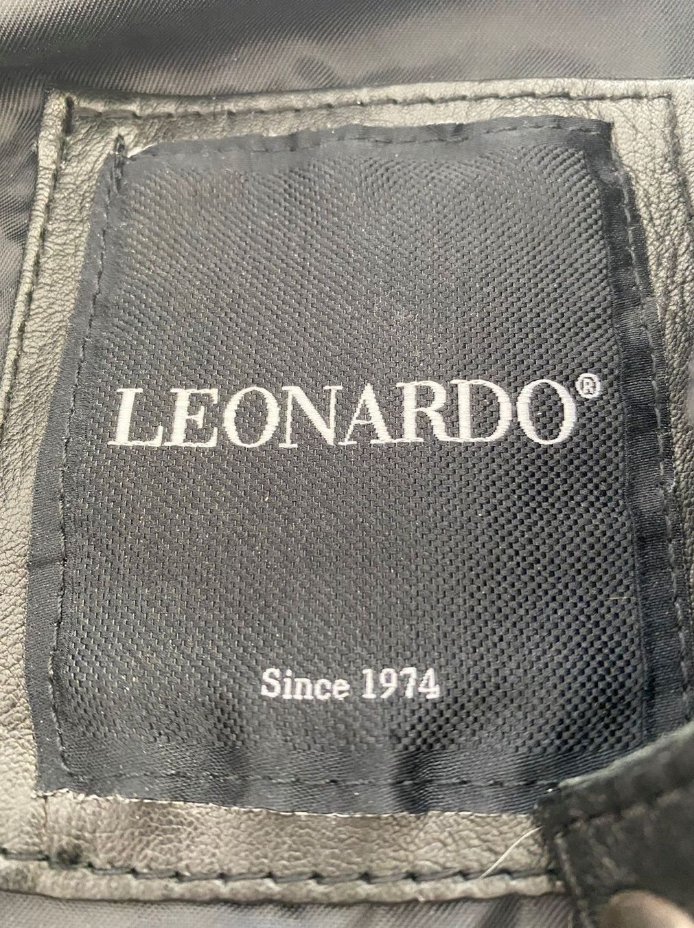 Giacche: Echt Lederjacke von Leonardo Grösse M – Usato da Schwyz venduto da Trofana 1