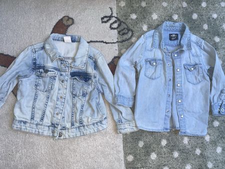 Denim jacket size 86