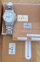 EBEL EL PRIMERO AUTOMATIC CHRONOGRAPH 18K GOLD/STAHL FULLSET