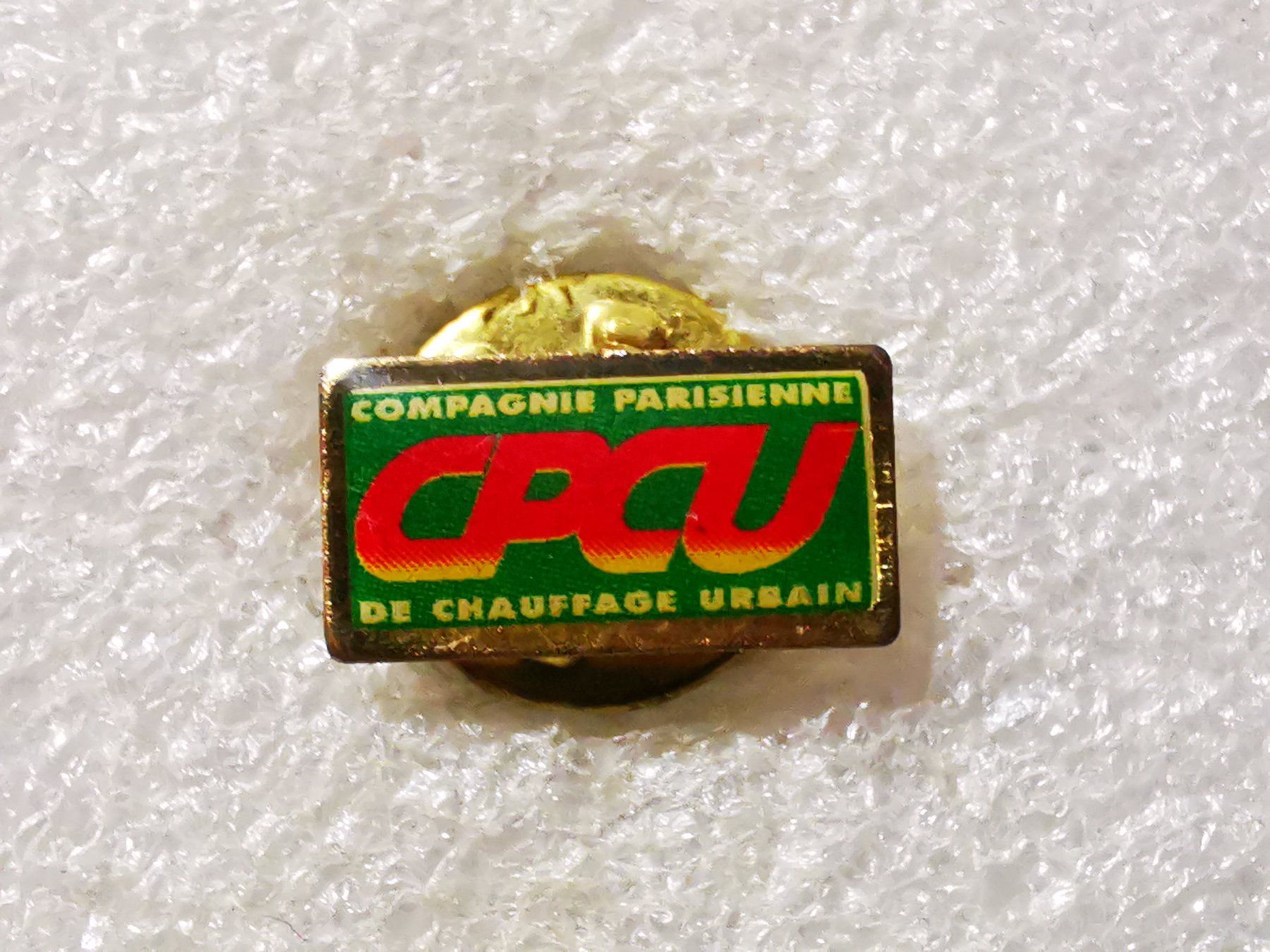 Placchette & Badge: Ansteckpin 82: CPCU – Usato da Oppligen venduto da Pin-Fall-Shop