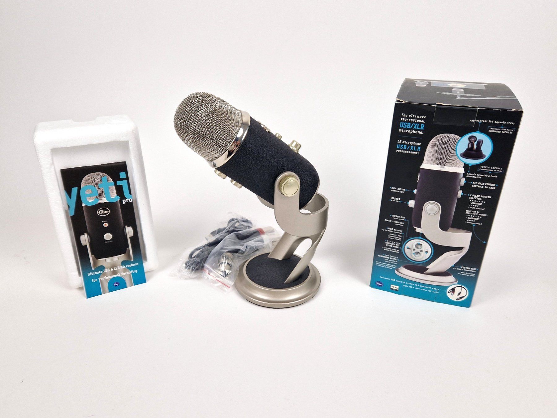 Microphones: Blue Yeti Pro Tischmikrofon – Neuf avec emballage d'origine à Basel par Restwert_Basel