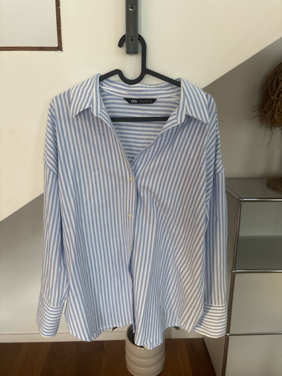 Zara Camicette: Gestreiftes Hemd  – Nuovo (secondo la descrizione) da Schaan venduto da Nina.Zander_1990