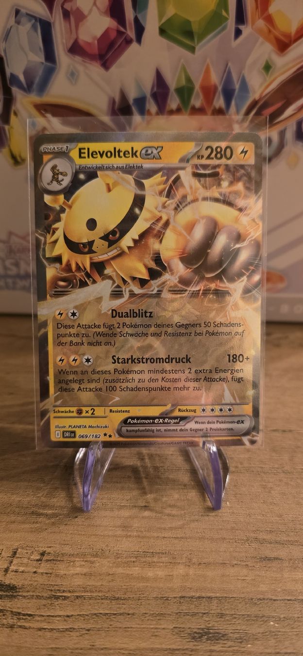 Pokémon Carte collezionabili: Evoltek ex ( DRI 069 ) DE – Nuovo (secondo la descrizione) da Goldswil venduto da downie84