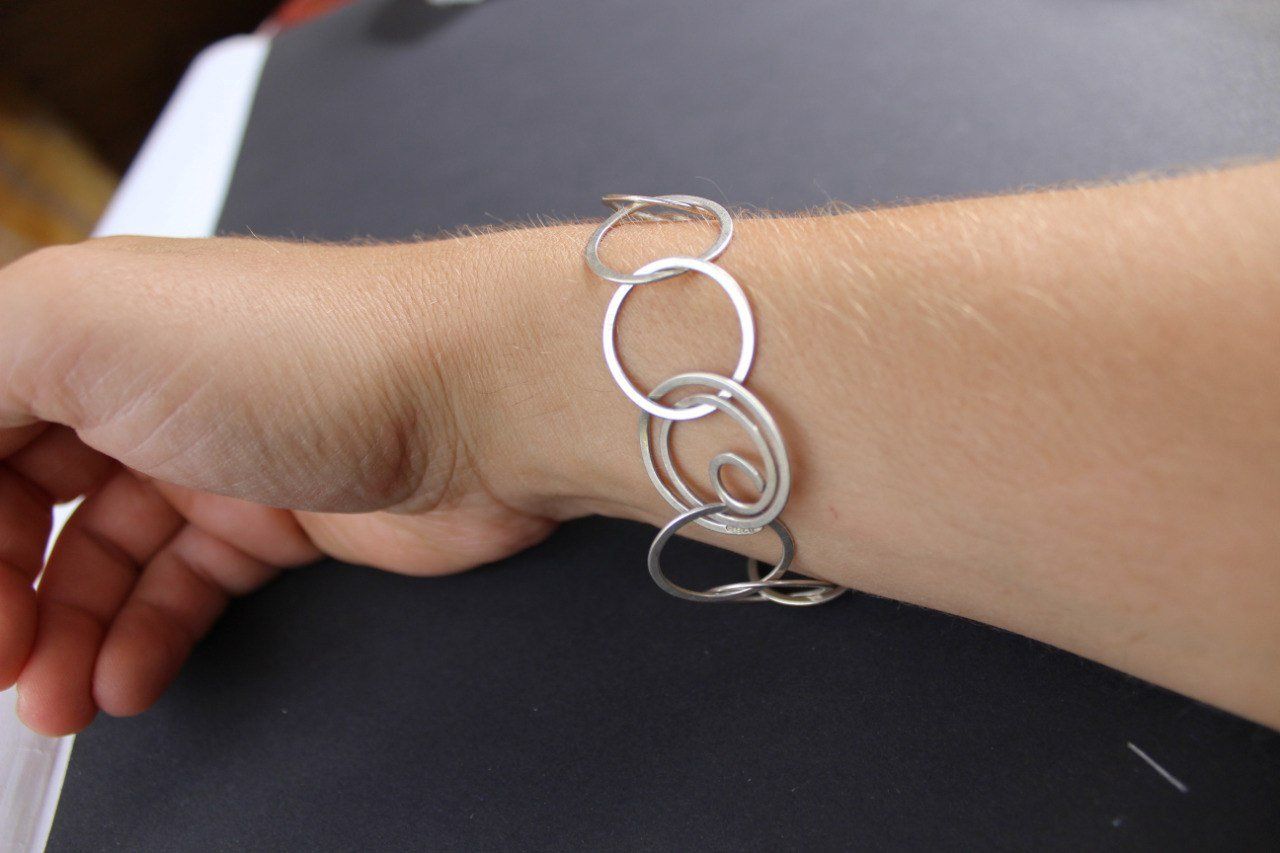 Bracciali & Braccialetti: Armband Silber 925 Ringdesign – Usato da Uebeschi venduto da Laaa-Laa-La 3