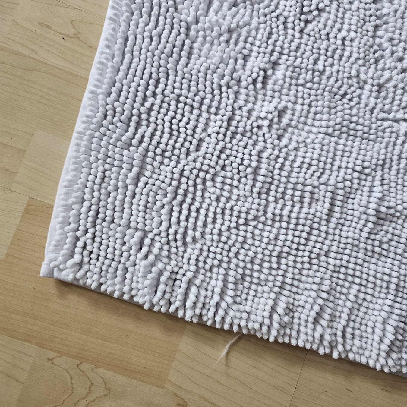 Tappetini fitness: 2 Badematten weiss flauschig im Set – Usato da wolfhalden venduto da 46464646 1