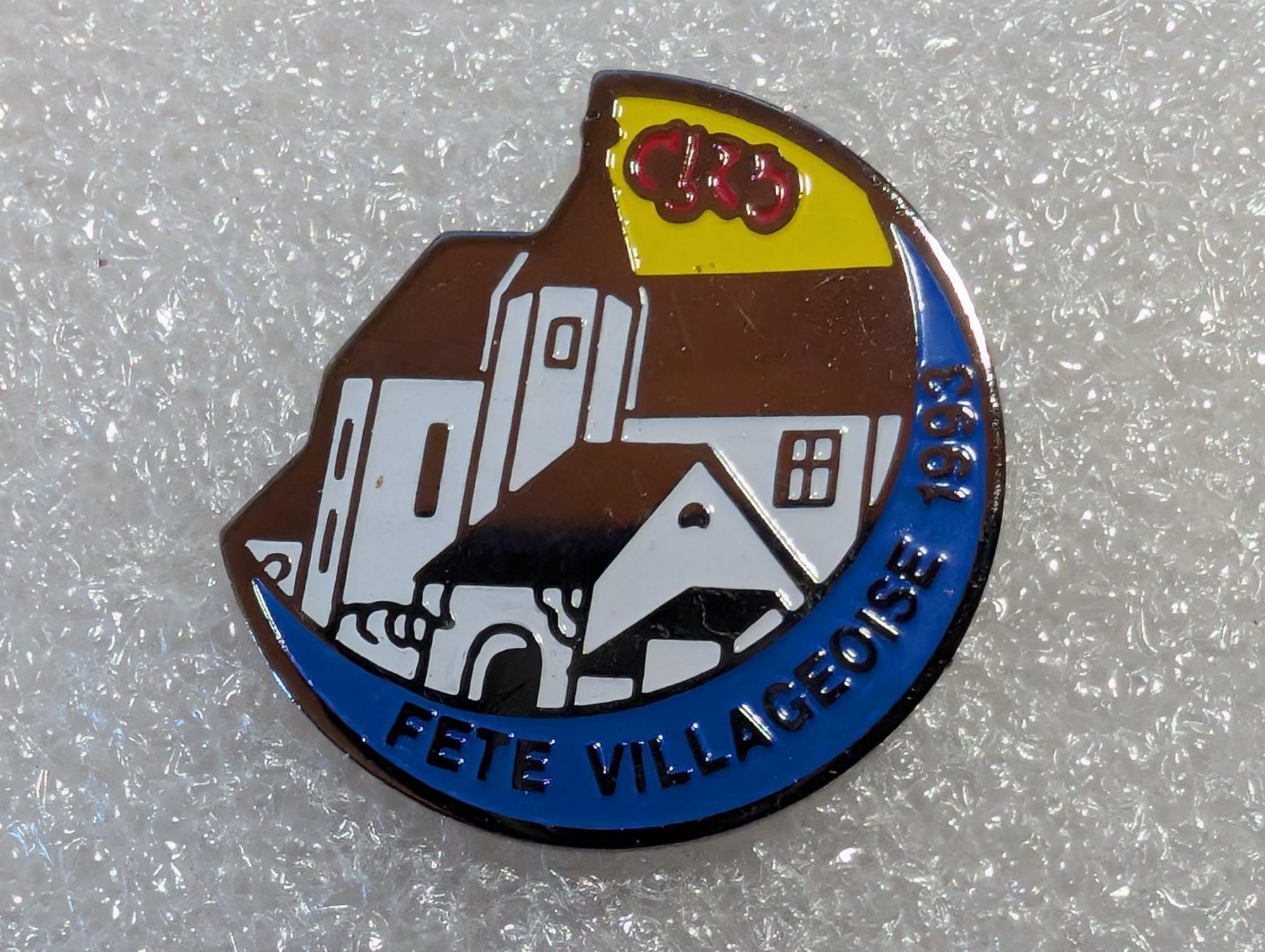 Placchette & Badge: Ansteckpin 270: Fete – Usato da Oppligen venduto da Pin-Fall-Shop